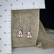 Load image into Gallery viewer, S Ballet Shoes Dangle Handmade Earrings
