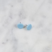 Load image into Gallery viewer, S Circle Post Handmade Earrings
