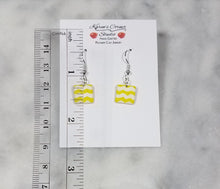 Load image into Gallery viewer, Chevron Square-shaped Dangle Earrings
